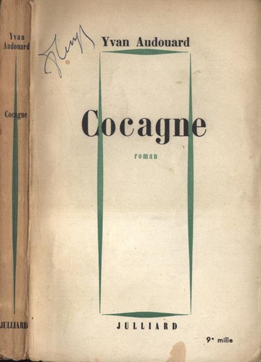 Cocagne - Yvan Audouard - copertina