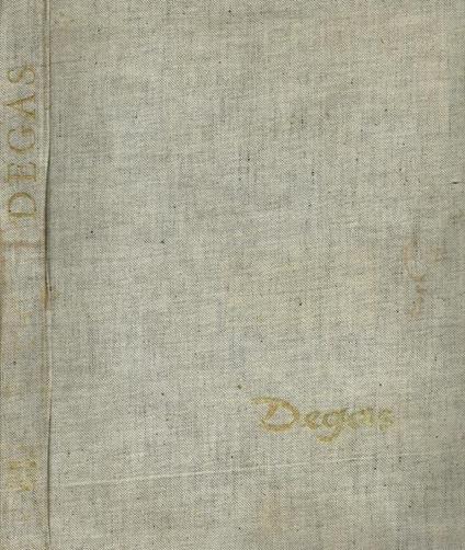 Edgar-Hilaire-Germain Degas - Daniel Catton Rich - copertina