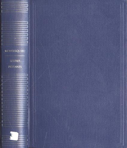 Lettres persanes - Charles L. de Montesquieu - copertina