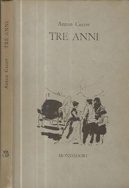 Tre anni - Anton Cechov - copertina