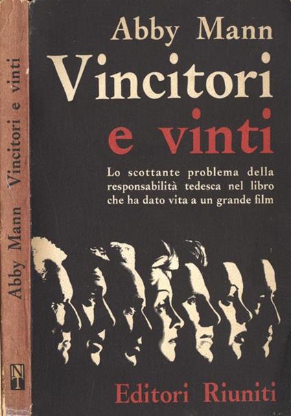Vincitori e vinti - Abby Mann - copertina
