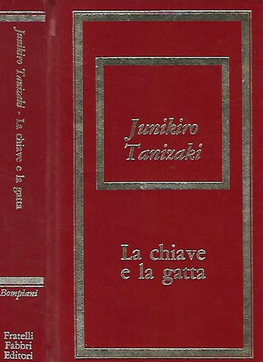 La chiave e la gatta - Junichiro Tanizaki - copertina