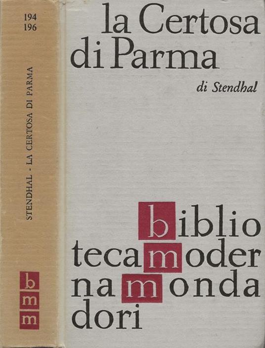 La Certosa di Parma - Stendhal - copertina