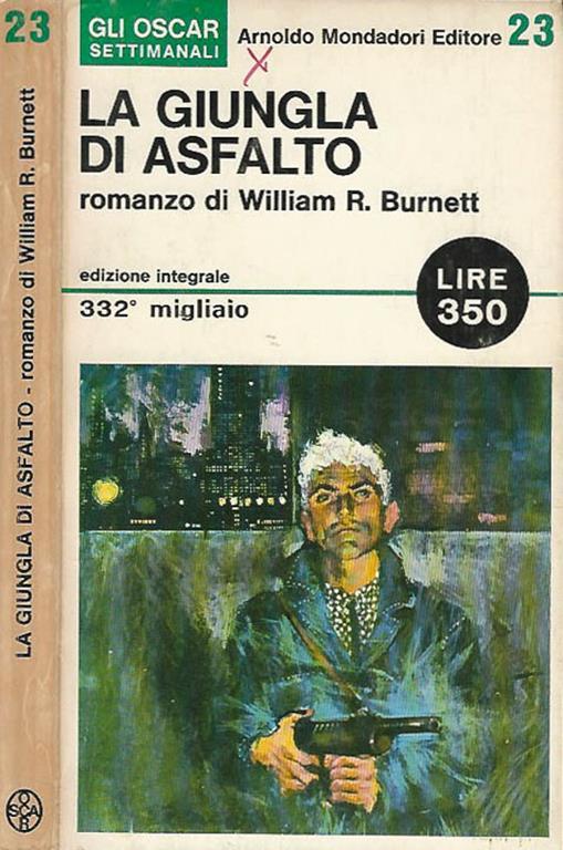 La giungla di asfalto - William R. Burnett - copertina