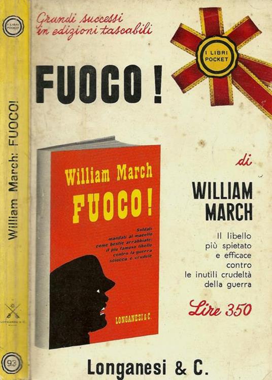 Fuoco! - William March - copertina