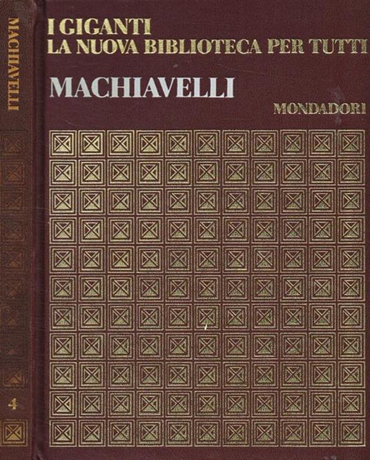 Niccolò Machiavelli - copertina