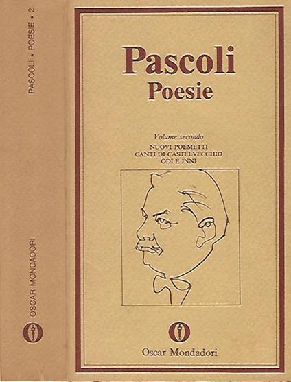 Poesie vol. II - Giovanni Pascoli - copertina