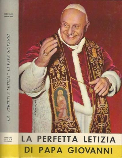 La perfetta letizia di Papa Giovanni - Virgilio Sambuco - copertina