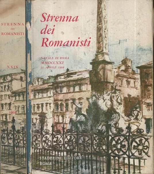 Strenna dei Romanisti. Natale di Roma MMDCCXXI 21 Aprile 1968 - copertina