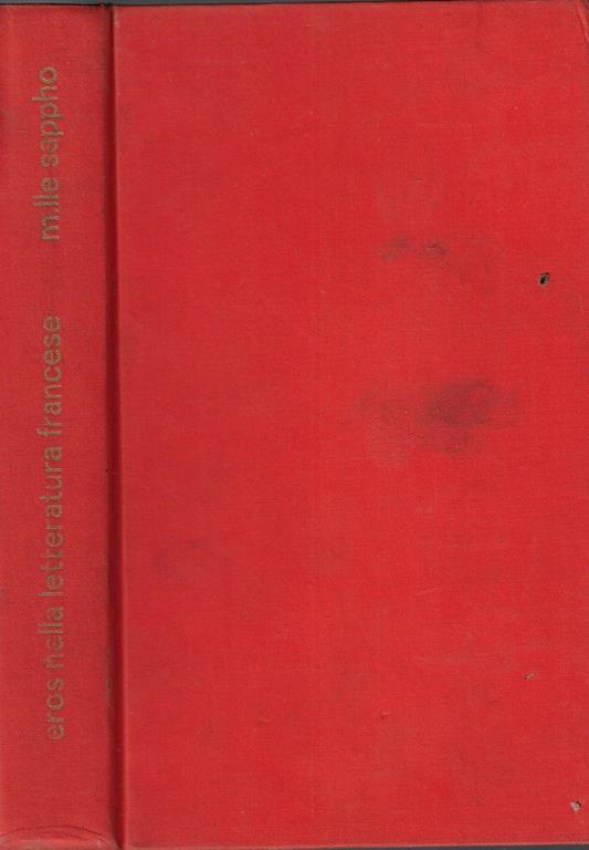 Eros nella letteratura francese vol II. Il XVIII secolo - copertina