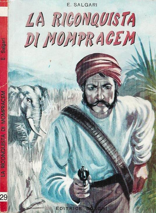 La riconquista di Mompracem - Emilio Salgari - copertina