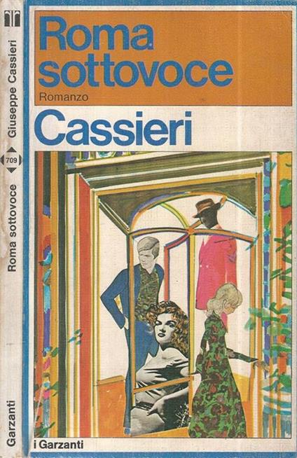 Roma sottovoce - Giuseppe Cassieri - copertina