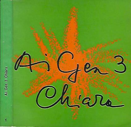 Ai Gen 3 Chiara - Chiara Lubich - copertina
