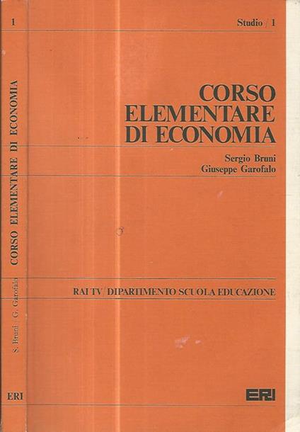 Corso elementare di economia - copertina