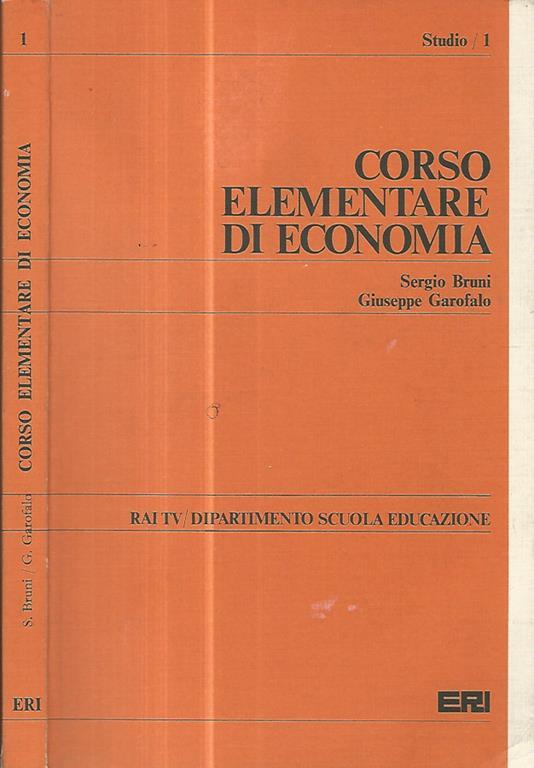 Corso elementare di economia - copertina