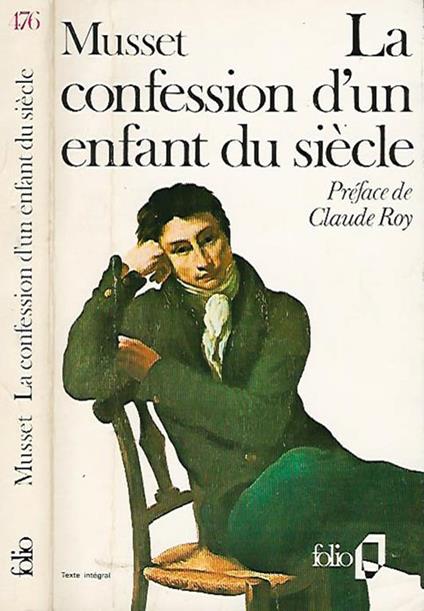La Confession d'un enfant du siècle - Alfred de Musset - copertina