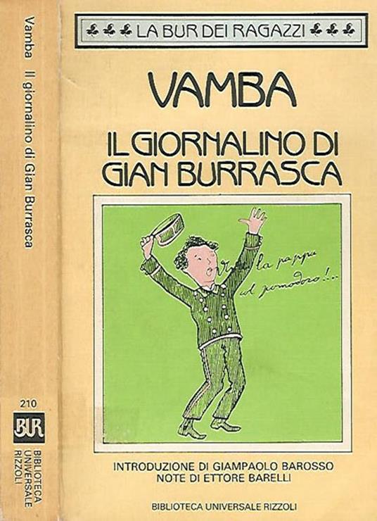 Il giornalino di Gian Burrasca - Vamba - copertina
