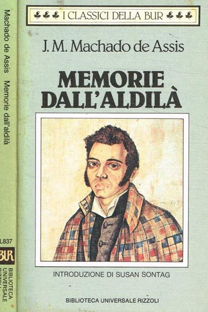 Memorie dall'aldilà di: J. M. Machado de Assis - copertina