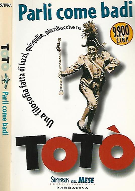 Parli come badi - Totò - copertina
