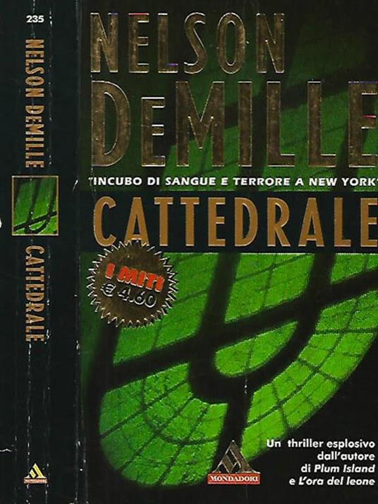 Cattedrale - Nelson DeMille - copertina