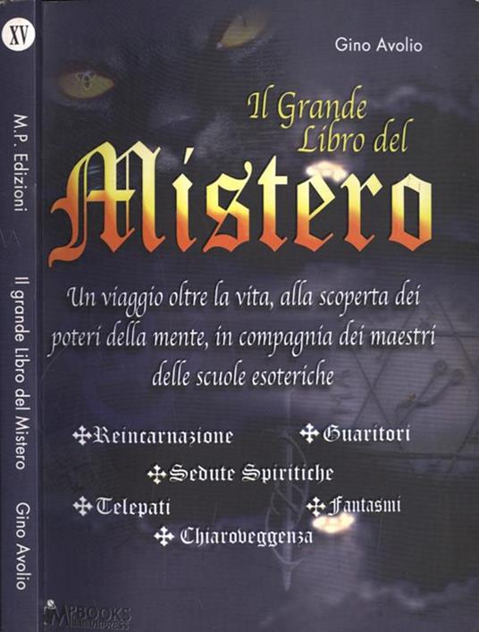 Il grande libro del mistero - Gino Avolio - copertina