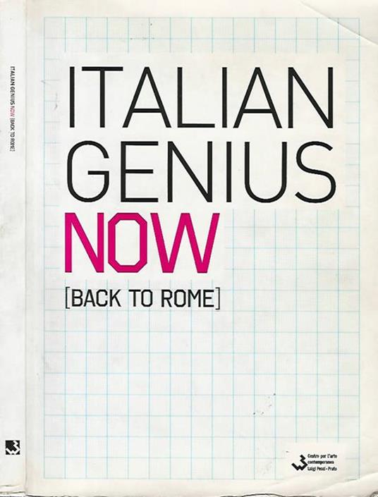 Italian Genius Now . Back to Rome - Marco Brazzini - copertina
