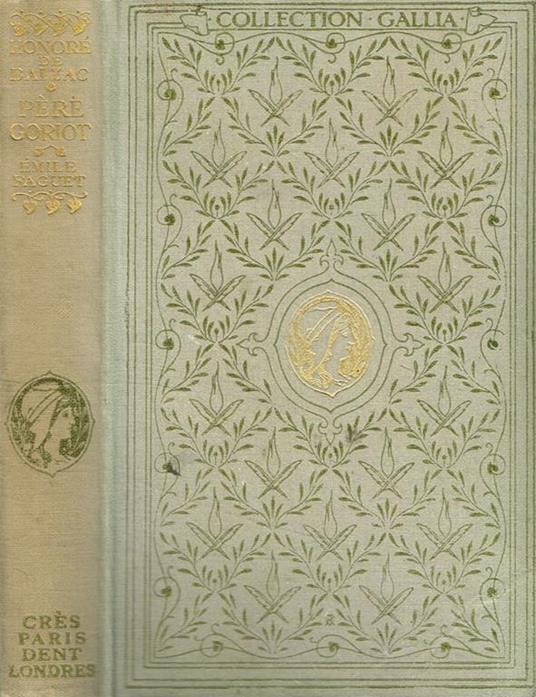 Père Goriot - Honoré de Balzac - copertina