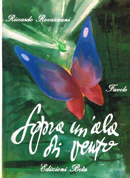 Sopra un'ala di vento - Riccardo Rovazzani - copertina