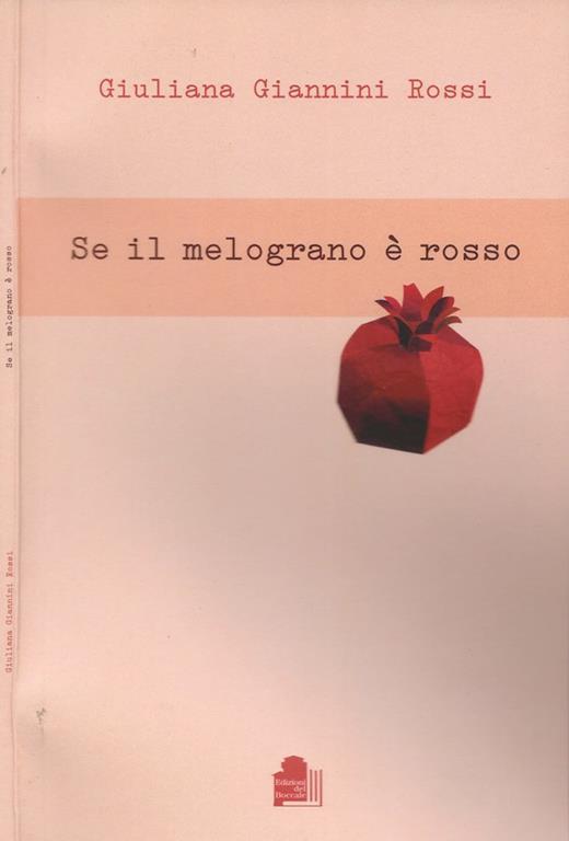 Se il melograno è rosso - copertina