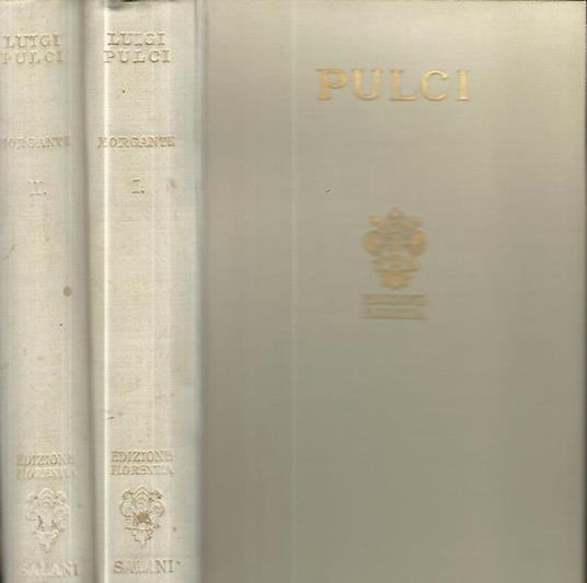 Morgante - Luigi Pulci - copertina