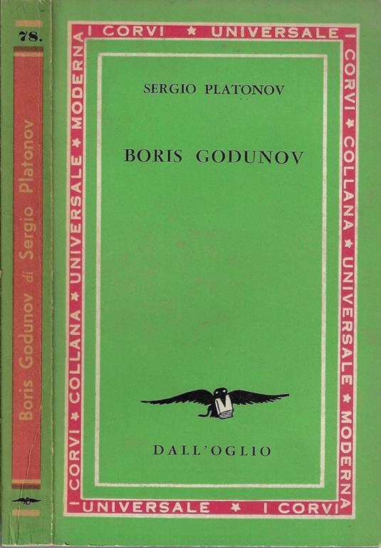 Boris Godunov - Sergio Platonov - copertina
