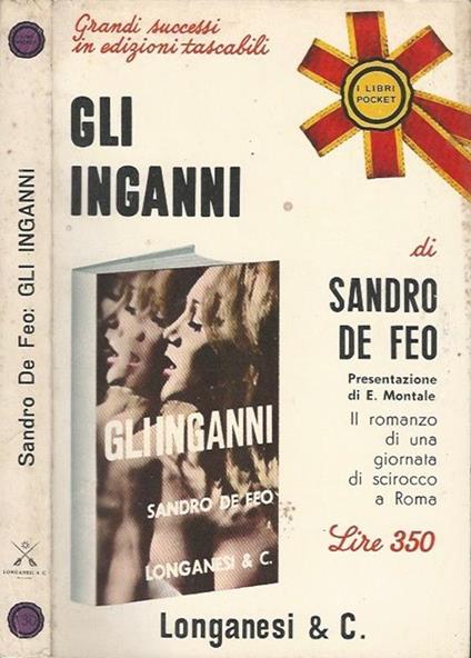 Gli inganni - Sandro De Feo - copertina