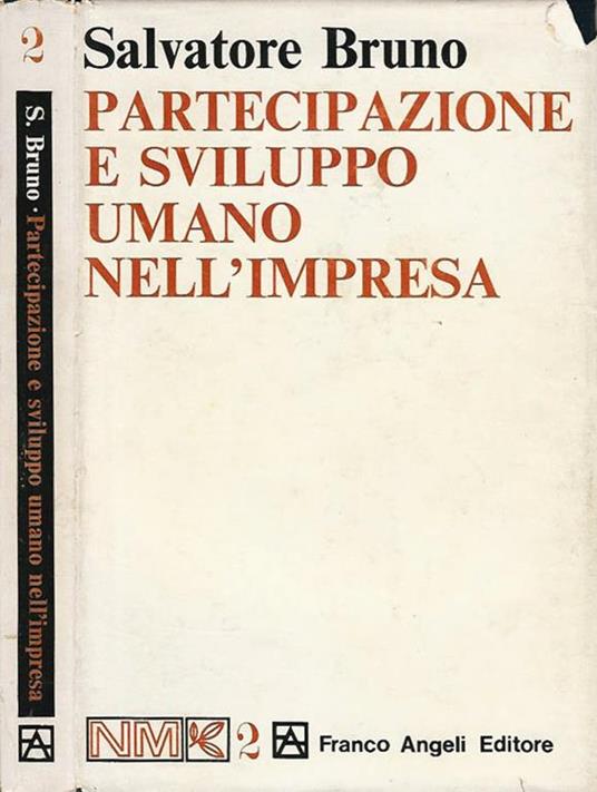 Partecipazione e sviluppo umano nell'impresa - Salvatore Bruno - copertina