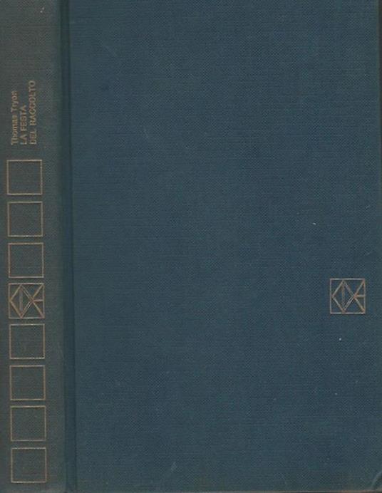 La festa del raccolto - Thomas Tryon - copertina