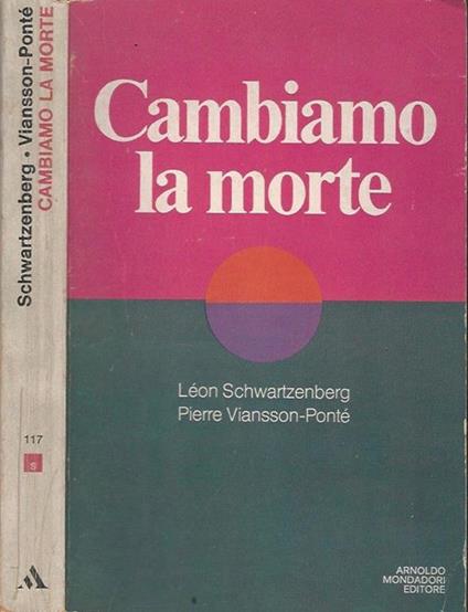 Cambiamo la morte - Leon Schwartzenberg - copertina