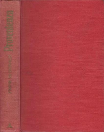 Provenienza - Frank McDonald - copertina