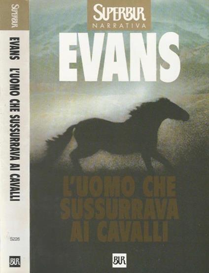 L' uomo che sussurrava ai cavalli - Nicholas Evans - copertina