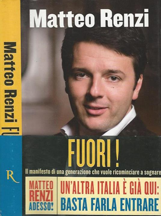 Fuori! - Matteo Renzi - copertina
