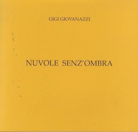 ”Nuvole senz’ombra” di Gigi Giovanazzi - Lucio Scardino - copertina