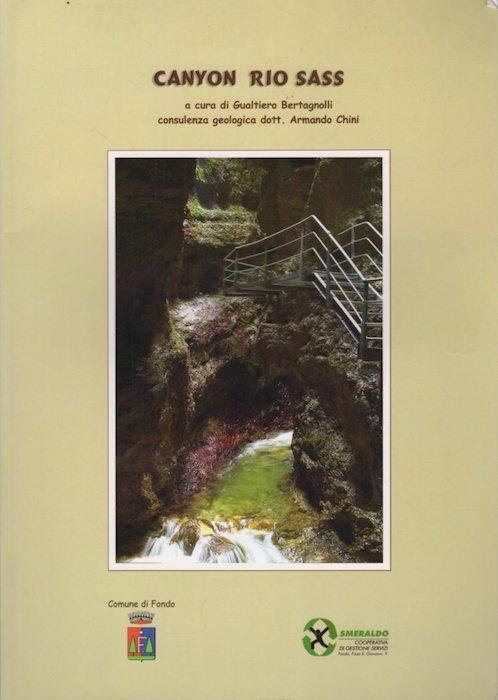 Canyon Rio Sass - Gualtiero Bertagnolli - copertina