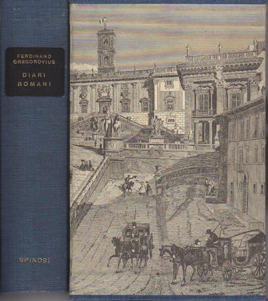 Diari romani: 1852-1874 - Ferdinand Gregorovius - copertina
