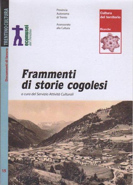 Frammenti di storie cogolesi - copertina
