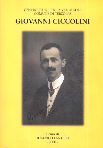 Giovanni Ciccolini - Udalrico Fantelli - copertina