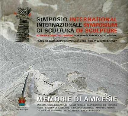 Memorie di amnesie: simposio internazionale di cultura - copertina