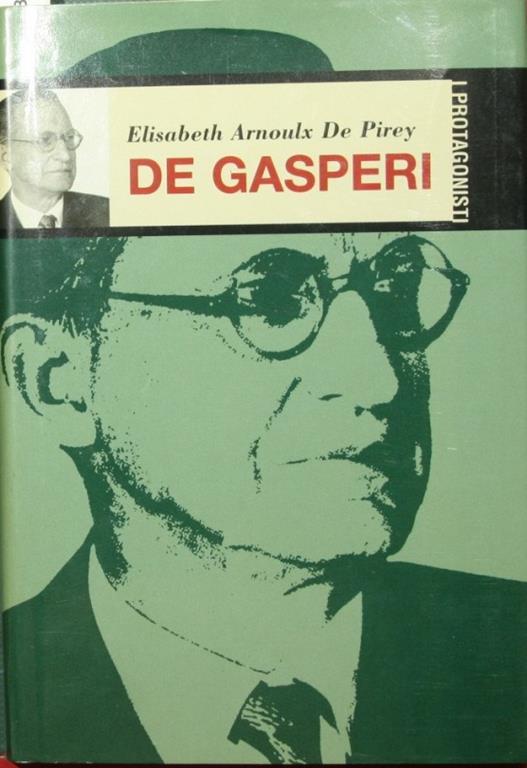 De Gasperi - Elisabeth Arnoulx de Pirey - copertina