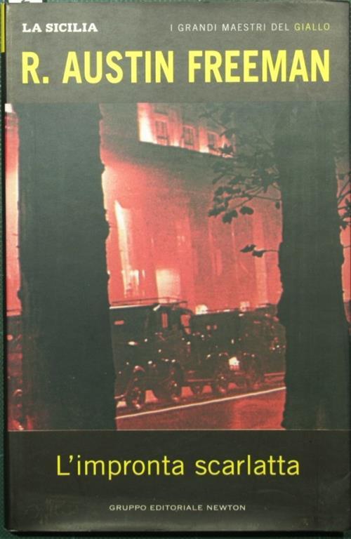 L' impronta scarlatta - Austin Freeman - copertina