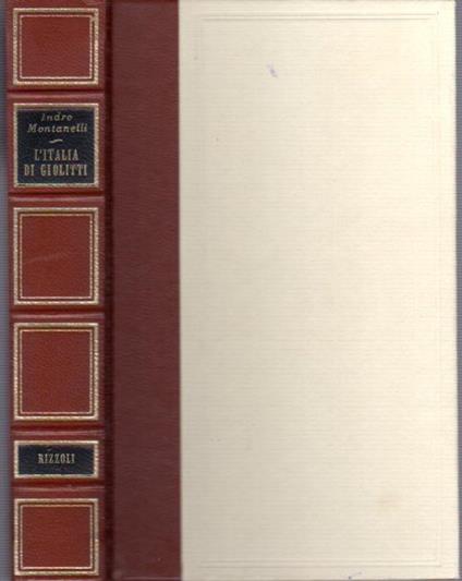 L' Italia di Giolitti - Indro Montanelli - copertina