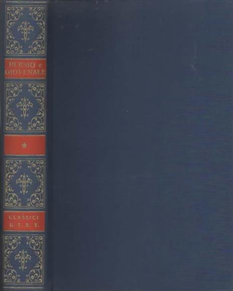 Le satire. A cura di Paolo Frassinetti - A. Flacco Persio - copertina