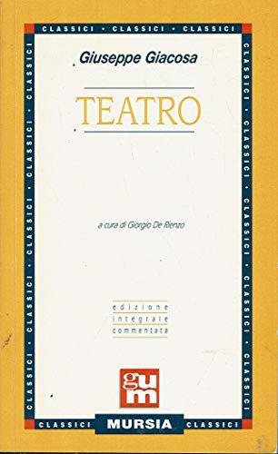 Teatro - Giuseppe Giacosa - copertina