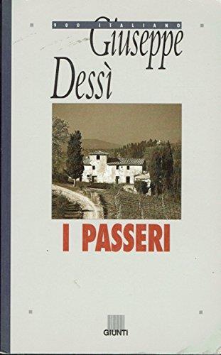 I passeri - Giuseppe Dessì - copertina